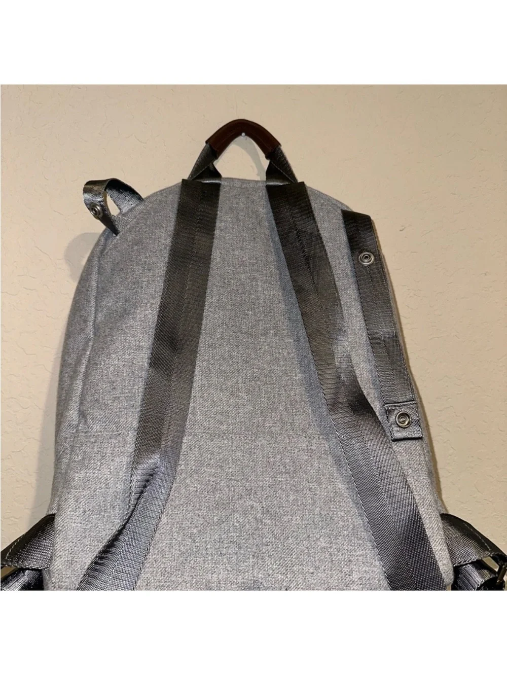 ❤️ EUC Uppababy Diaper Bag Light Grey - Picture 5 of 6